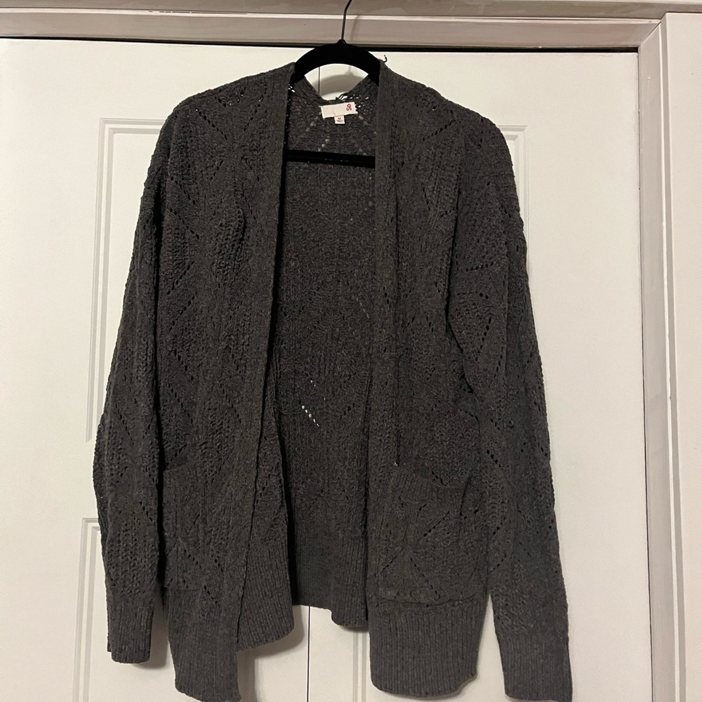 Gray Cardigan
